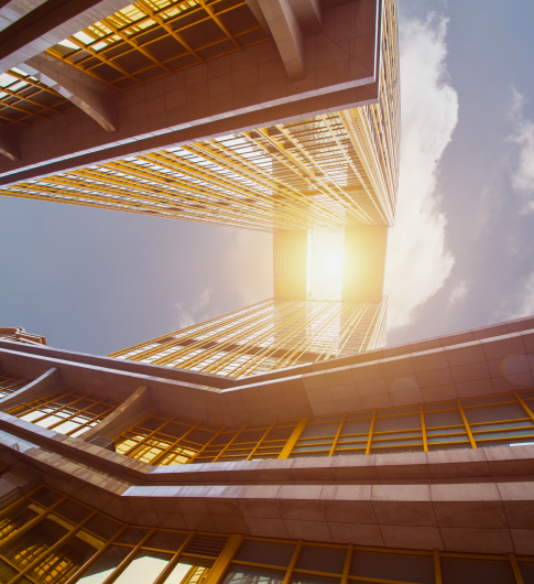 modern tall buildings